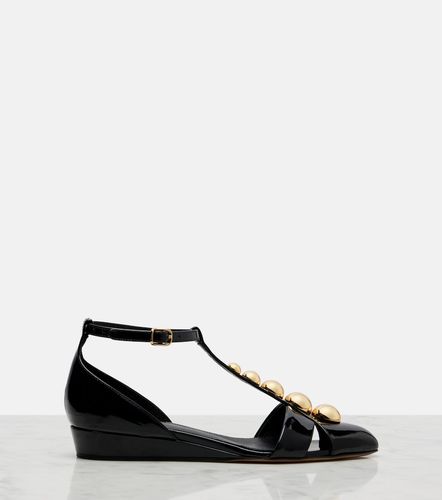 Cleia studded patent leather wedges - Chloe - Modalova