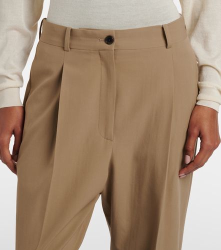 The Row Gianni wool straight pants - The Row - Modalova