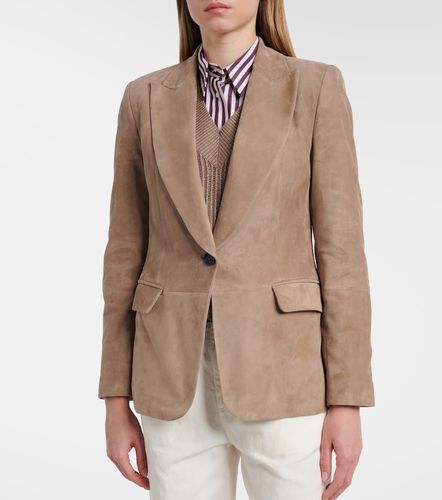 Brunello Cucinelli Suede blazer - Brunello Cucinelli - Modalova