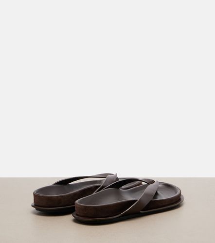 Tatanes leather thong sandals - Jacquemus - Modalova