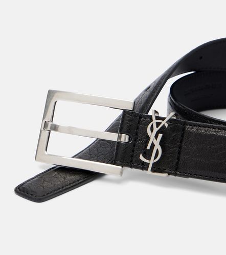 Cinturón Cassandre de piel - Saint Laurent - Modalova