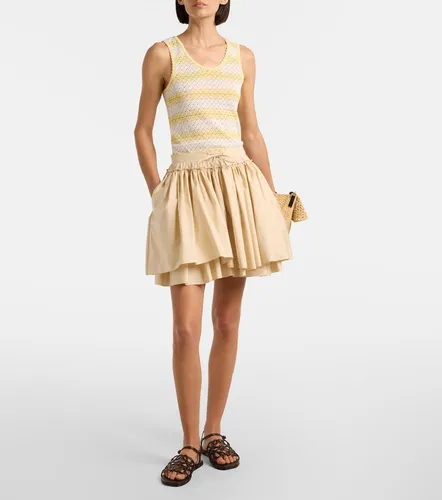 Paula's Ibiza cotton poplin miniskirt - Loewe - Modalova