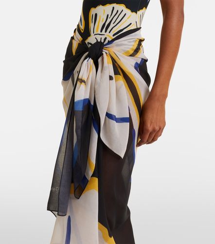 Luana printed beach cover-up - Cala de la Cruz - Modalova