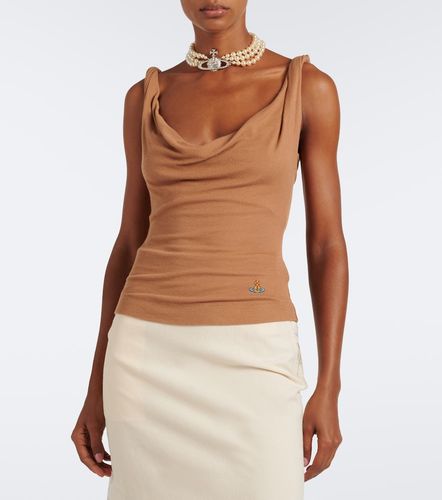 Top Anna de punto drapeado - Vivienne Westwood - Modalova