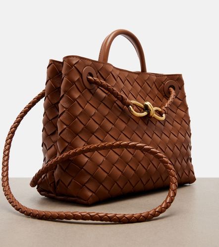 Andiamo Small leather top-handle bag - Bottega Veneta - Modalova