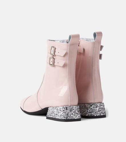 Botas de charol con glitter - Monnalisa - Modalova