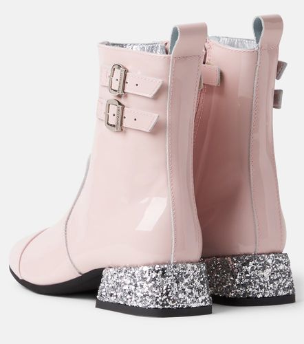 Botas de charol con glitter - Monnalisa - Modalova
