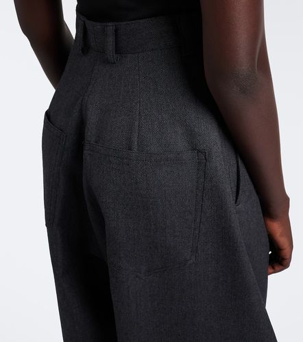 Balenciaga Wool barrel-leg pants - Balenciaga - Modalova