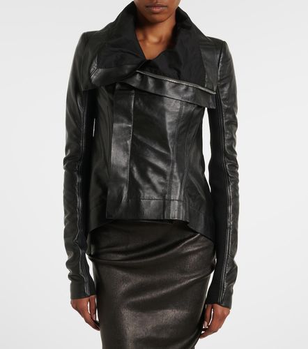 Giacca biker Naska in pelle - Rick Owens - Modalova