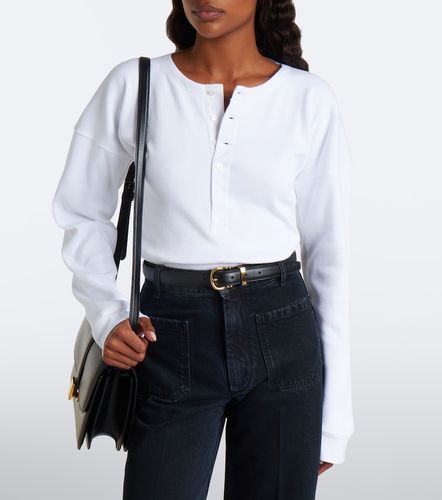 Top Hazel in cotone a coste - Victoria Beckham - Modalova