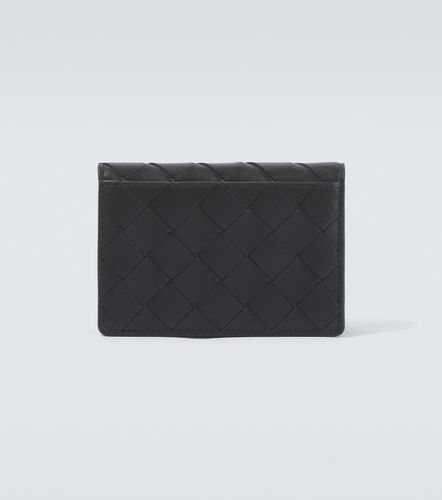 Intrecciato leather card holder - Bottega Veneta - Modalova