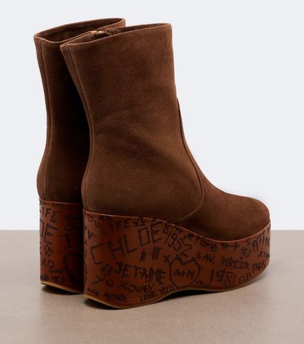 Chloé Botas Maxime de ante - Chloe - Modalova