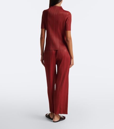 Monthly Colors: September pleated straight pants - Pleats Please Issey Miyake - Modalova