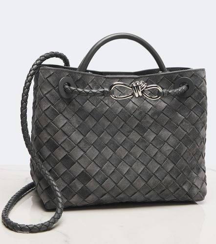 Andiamo Small suede top-handle bag - Bottega Veneta - Modalova