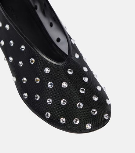 Marcy crystal-embellished ballet flats - Khaite - Modalova