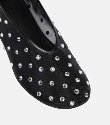 Marcy crystal-embellished ballet flats - Khaite - Modalova