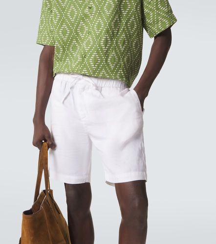 Felipe linen-blend shorts - Frescobol Carioca - Modalova