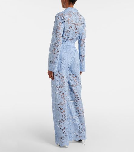 Pantalones anchos de encaje - Dolce&Gabbana - Modalova