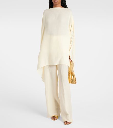 Pantaloni Zoagli in misto cotone e seta - Taller Marmo - Modalova