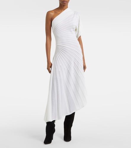 Alaïa Midikleid Ray aus Schurwolle - Alaia - Modalova