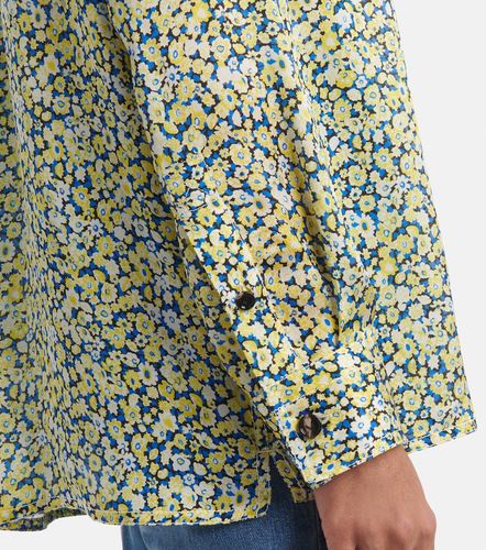 Camicia Daisy in seta con stampa floreale - Bottega Veneta - Modalova