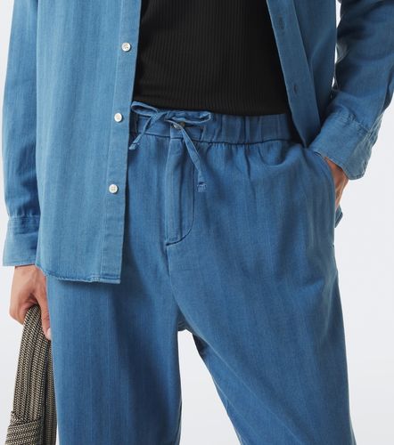 Pantaloni a gamba larga Rocha in twill - Frescobol Carioca - Modalova