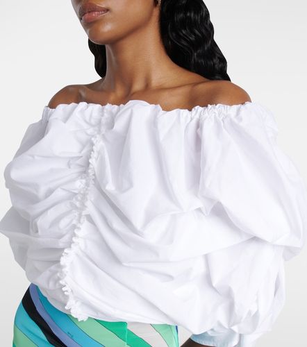 Off-Shoulder-Minikleid aus Baumwolle - Pucci - Modalova