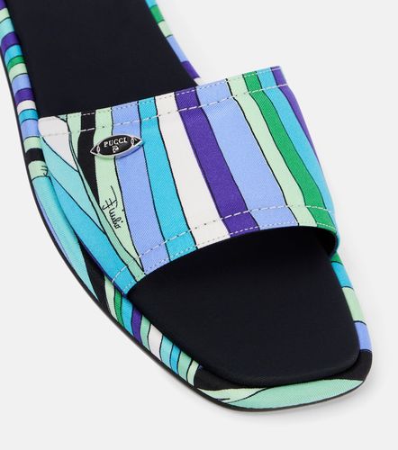 Pucci Iride twill thong sandals - Pucci - Modalova