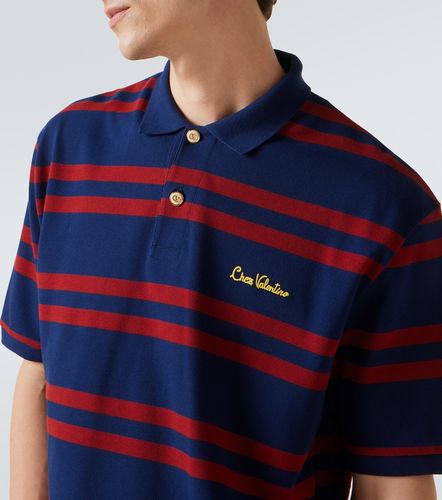 Polo Chez de algodón a rayas - Valentino - Modalova