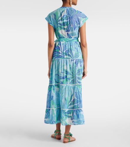 Vestido largo Kora en gasa de algodón - Poupette St Barth - Modalova