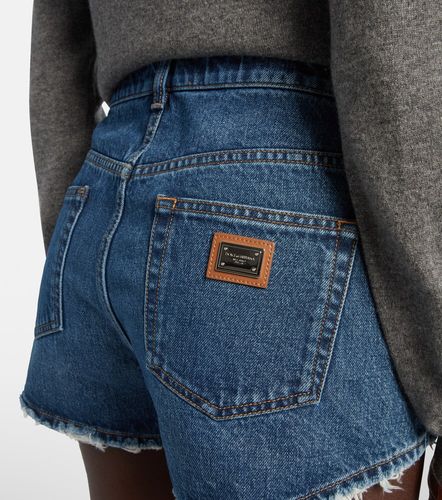Dolce&Gabbana Frayed denim shorts - Dolce&Gabbana - Modalova