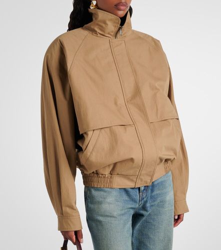 Jacke aus Baumwoll-Canvas - Saint Laurent - Modalova