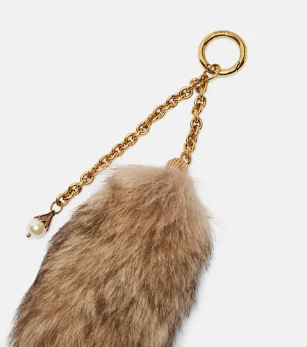 Treasure Tails shearling bag charm - Chloe - Modalova