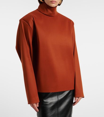 Saint Laurent Silk-blend top - Saint Laurent - Modalova
