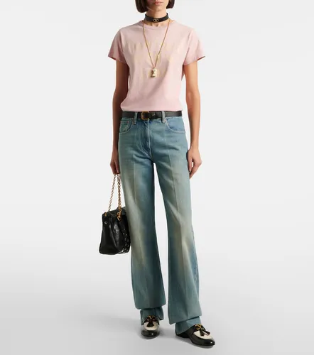 Printed cotton jersey T-shirt - Valentino Garavani - Modalova