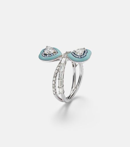 Mirror Love 18kt white gold ring with diamonds - Kamyen - Modalova