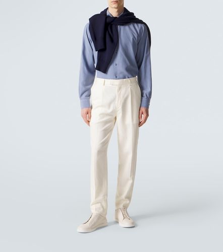 Zegna Camicia in seta - Zegna - Modalova