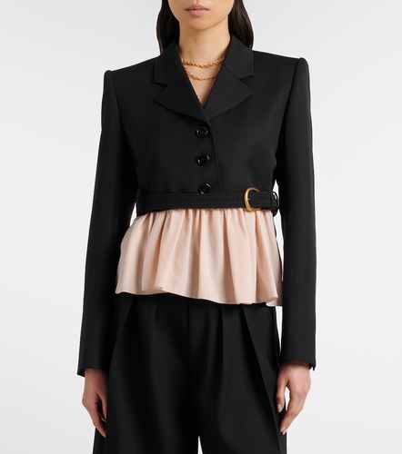 Chloe Cropped virgin wool blazer - Chloe - Modalova