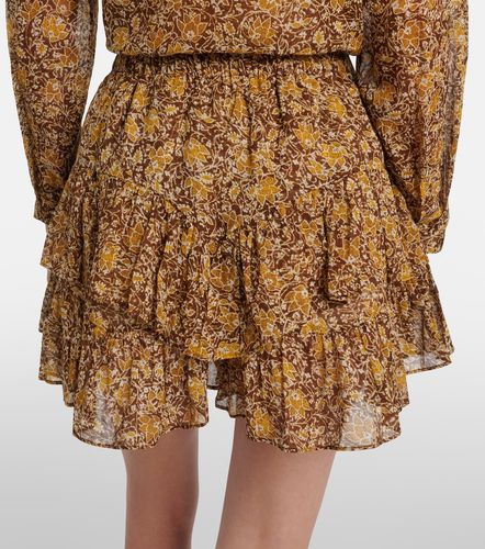 Shorts Jocadia de gasa de algodón florales - Marant Etoile - Modalova
