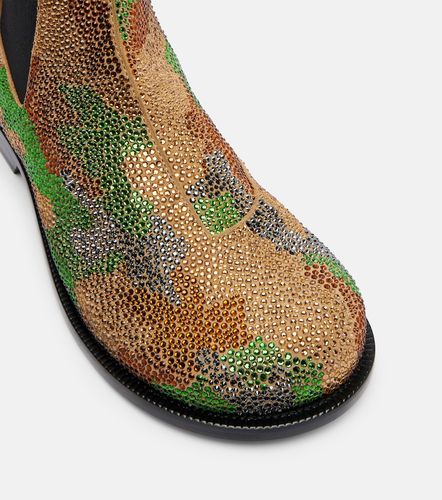 Botas chelsea de ante adornadas - JW Anderson - Modalova