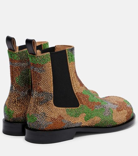 Botas chelsea de ante adornadas - JW Anderson - Modalova