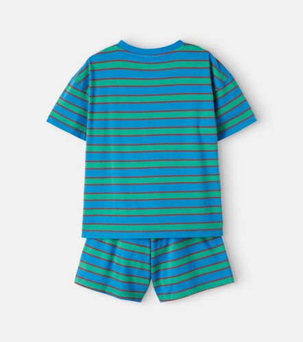 Pijama Blue Stripes de algodón a rayas - Bobo Choses - Modalova
