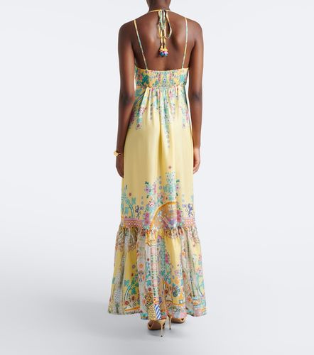 Maxikleid aus Seide mit Pailletten - Camilla - Modalova