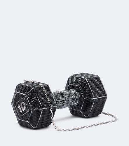 Dumbbell crystal-embellished clutch - Judith Leiber Couture - Modalova