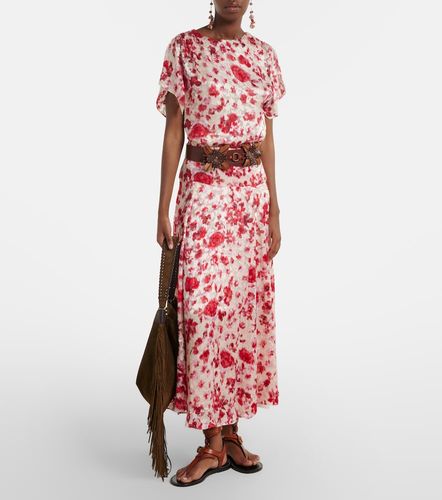 Top Hervane in jacquard floreale - Isabel Marant - Modalova