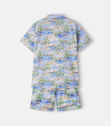 Fábula Set de camisa y shorts de algodón estampado - Fabula - Modalova