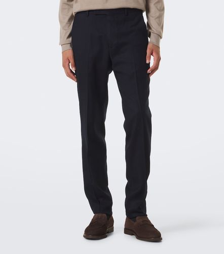 Zegna Slim Hose aus Wolle - Zegna - Modalova
