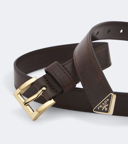 Prada Logo leather belt - Prada - Modalova