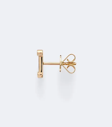 Initial Petite T 18kt single earring with diamonds - Sophie Bille Brahe - Modalova