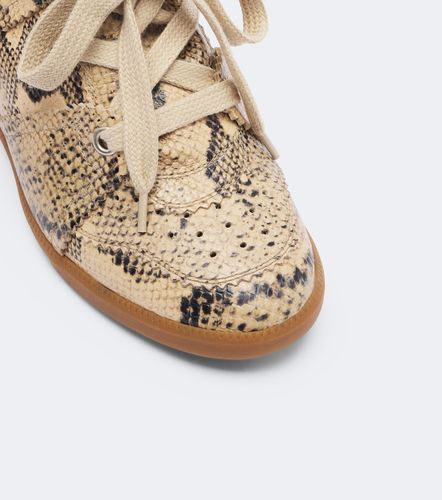 Zapatillas con cuña Bobby de piel grabada - Isabel Marant - Modalova